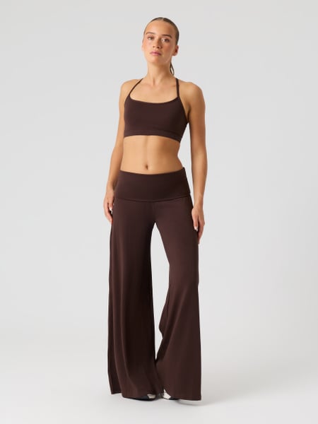 Björn Borg Studio Flow Folded Wide Pants Brun, XL