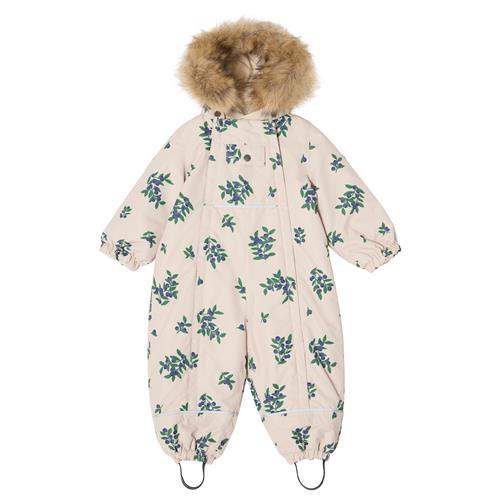 Kuling Val D'Isere Vinteroveralls Blueberry  Blueberry-104 cm  Hvid  104 cm  Drenge, Piger