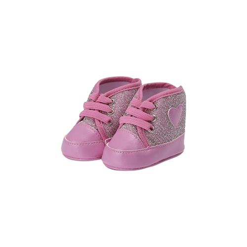 Skrållan Glitrende Dukke Sneakers Pink  Pink One Size  Lyserød  One Size 3+ Years Piger