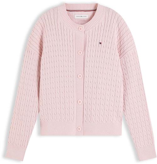 Tommy Hilfiger Strikket Cardigan Whimsy Pink  Whimsy Pink 92 cm  Lyserød  92 cm  Piger
