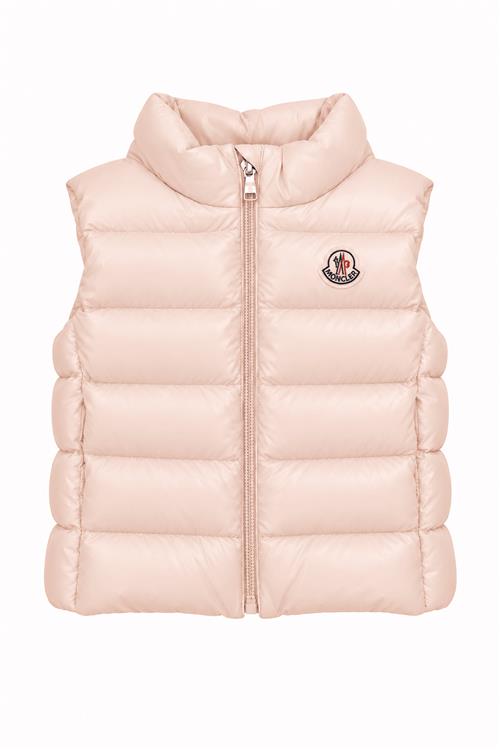Moncler Ghany Vest Vest Light Pink  Light Pink 86 cm Dun Lyserød  86 cm  Piger