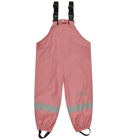 Sterntaler Regnbukser m. Seler - PU - Mørk Rosa
