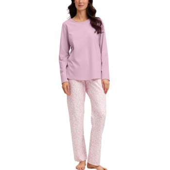 Calida Blooming Nights Pyjamas Rosa Mønster  bomuld X-Small Dame