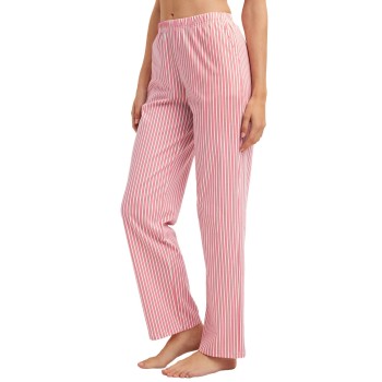 Calida Sleep Over Pyjama Pants Rosa stribet bomuld Medium Dame