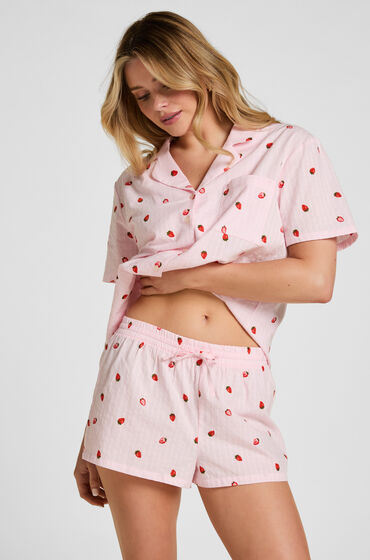 Hunkemöller Pyjama Shorts Lyserød