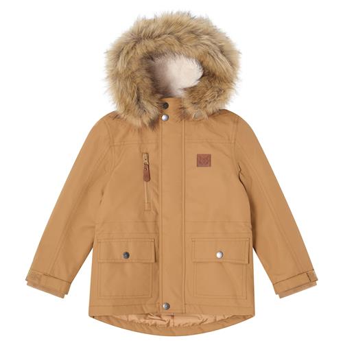 Kuling Val Thorens Parkas Caramel Brown  Caramel Brown-128 cm  Brun  128 cm  Drenge, Piger