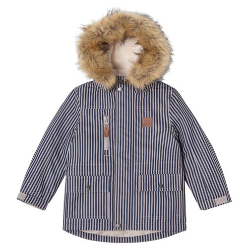 Kuling Val Thorens Parkas Thin Stripe  Thin Stripe-86 cm  Marineblå  86 cm  Drenge, Piger