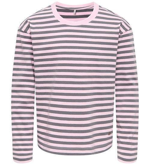 Kids Only Bluse - KogNicca - Parfait Pink/Plum Kitten