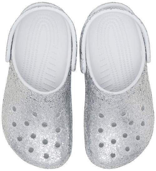 Crocs Sandaler - Classic Dazzle Glitter - Silver