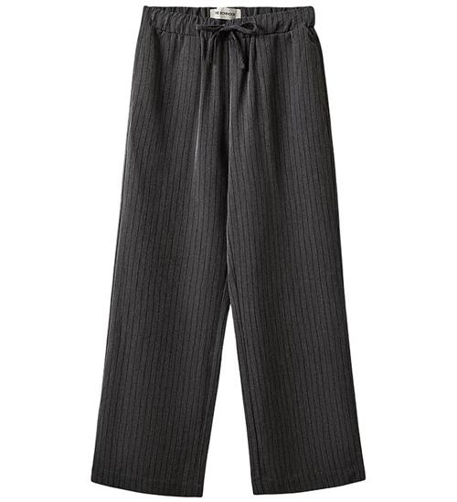 Sofie Schnoor Bukser - NolaSy - Dark Grey Med Striber