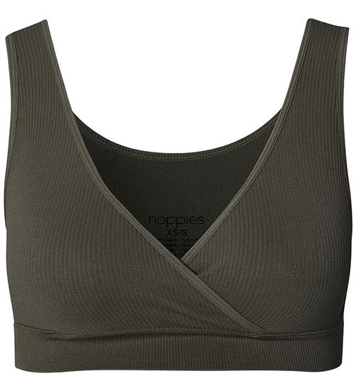 Noppies Amme-Top - Rib - Gayla Seamless - Olive