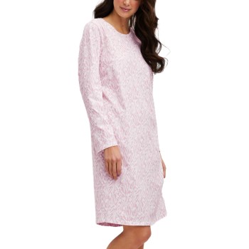 Calida Flower Nights Nightdress Rosa Mønster  bomuld Small Dame