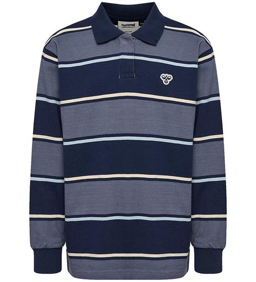 Hummel Polobluse - HmlJR - Loose - Dress Blues