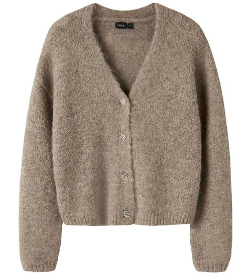 LMTD Cardigan - Strik - NlfBullo - Mocha Meringue