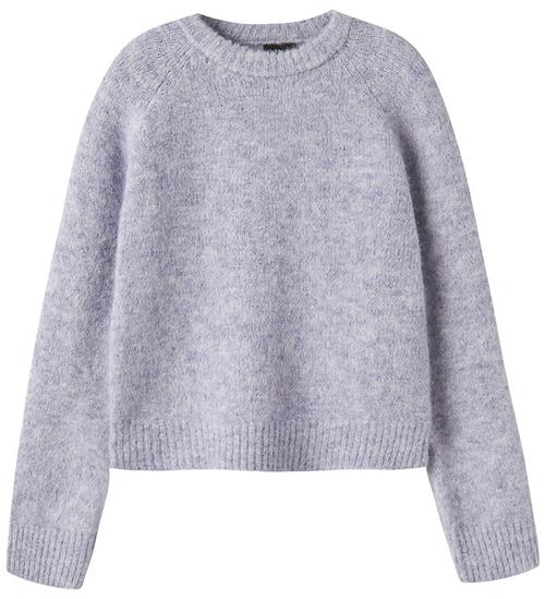 LMTD Bluse - Strik - NlfBullo - Misty Lilac