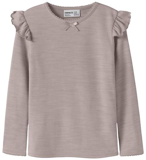 Name It Bluse - Uld - NmfWyla - Violet Ice