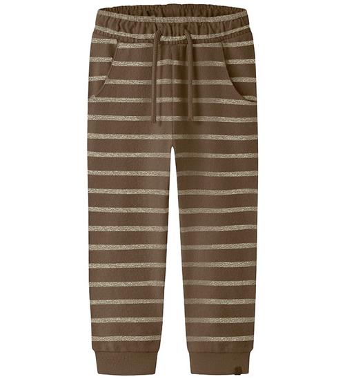 Lil Atelier Bukser - Loose - NmmOby - Teak/Turtledove