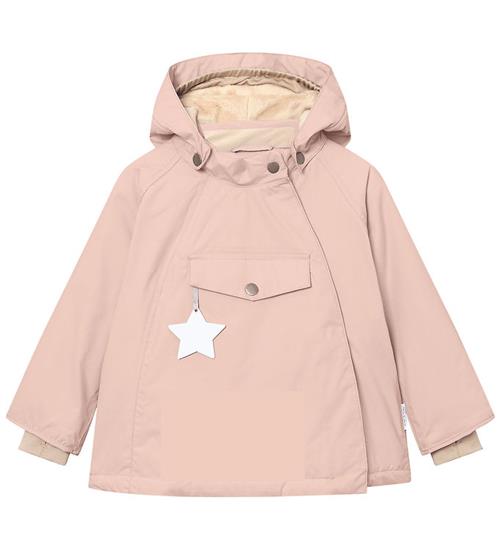 Mini A Ture Vinterjakke - MatWang Fleece - Adobe rose