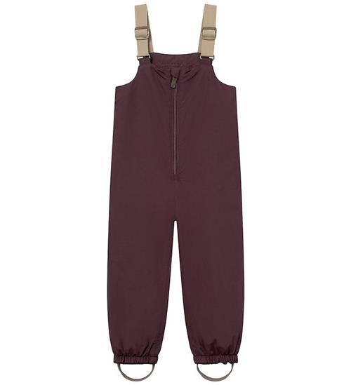 Mini A Ture Skibukser m. Seler - MatWalentex - Fudge Aubergine