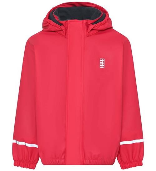 LEGOÂ® Wear Regnjakke m. Fleece - PU - LWJipe 708 - Mørk Pink