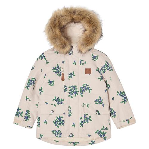 Kuling Val Thorens Parkas Blueberry  Blueberry-104 cm  Hvid  104 cm  Drenge, Piger