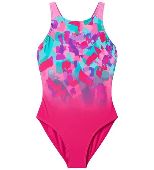 Speedo Badedragt - Pulseback - Blush Pink