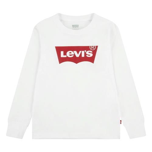 Levi's Lvb Batwing T-shirt Med Lange Ærmer White  White-4 Y  Hvid  4 år  Drenge