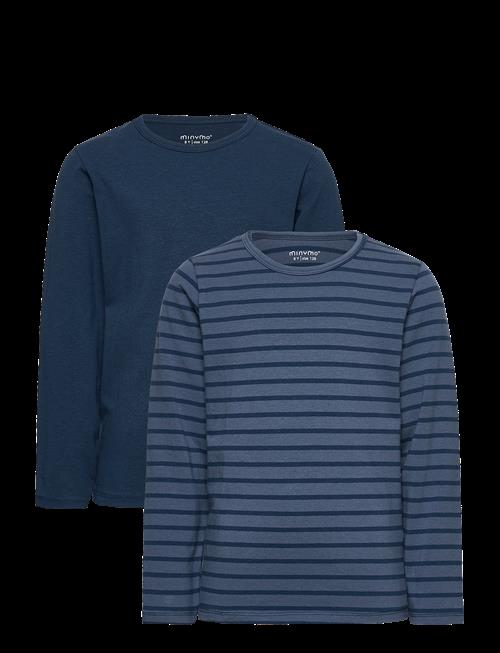 Minymo | Basic 34 -T-Shirt Ls (2-Pack) | 86