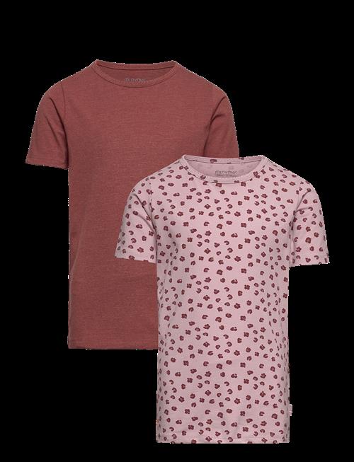 Minymo | Basic 33 -T-Shirt Ss (2-Pack) | 128