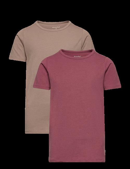Minymo | Basic 33 -T-Shirt Ss (2-Pack) | 116