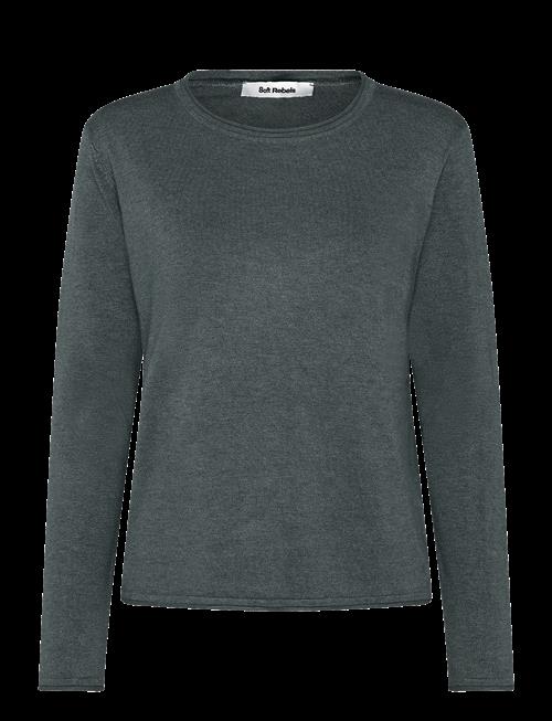 Soft Rebels | Srmarla O-Neck Knit Roll Edge | L