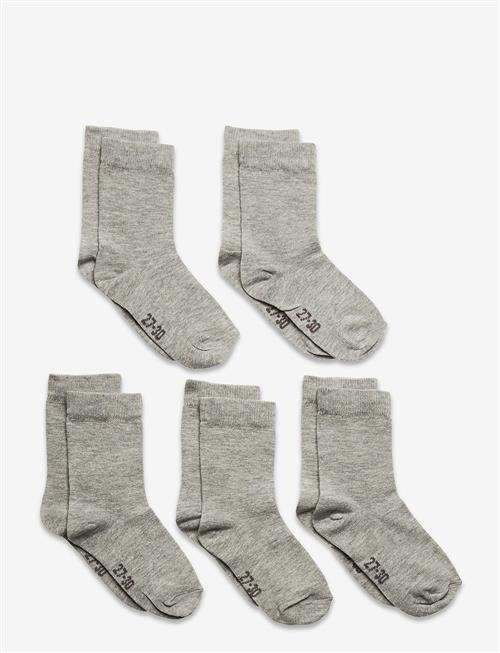 Minymo | Ankle Sock -Solid (5-Pack) | 15-18