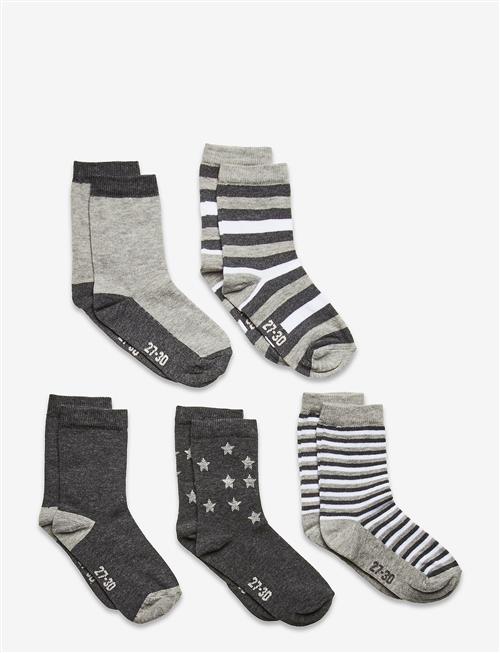 Minymo | Sock W. Pattern (5-Pack) | 19-22