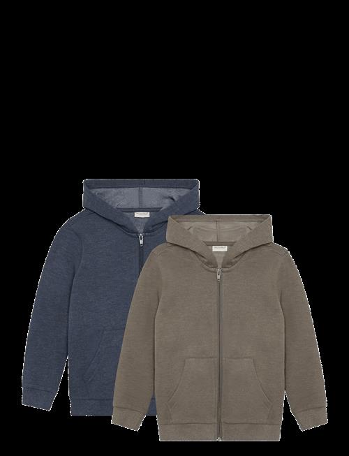 Minymo | Sweat Jacket W. Hood (2-Pack) | 140
