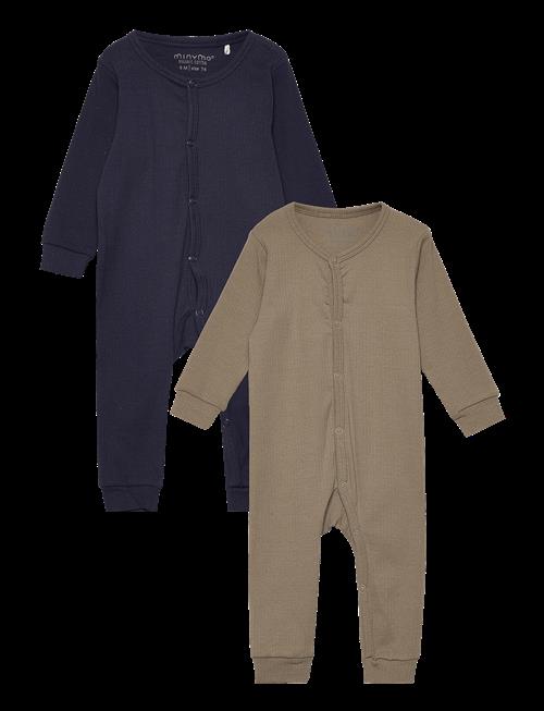 Minymo | Jumpsuit Ls (2-Pack) | 74