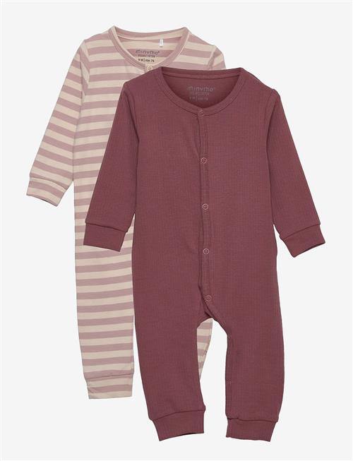 Minymo | Jumpsuit Ls (2-Pack) | 80