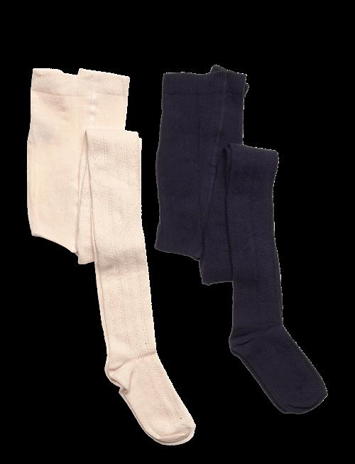 Minymo | Stockings Pointelle (2-Pack) | 128/134