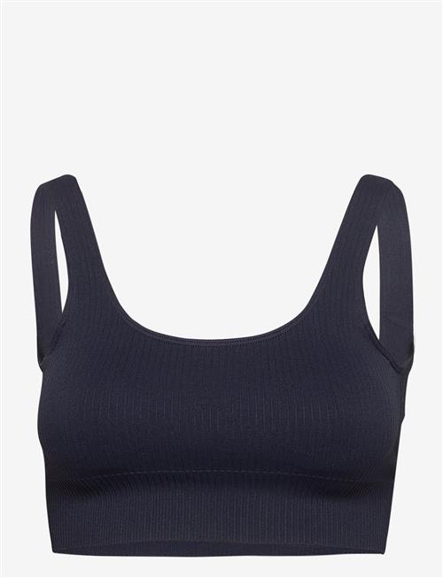 aim´n | Navy Ribbed Seamless Bra | S