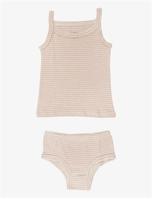 Copenhagen Colors | Strap Top And Underpants Striped | 98