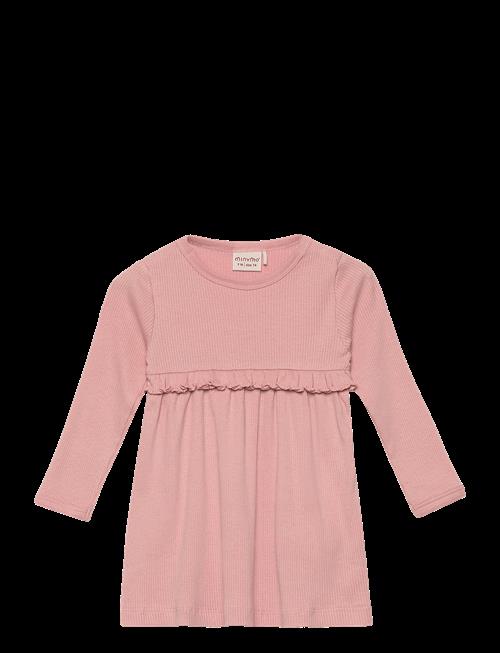 Minymo | Dress Ls Rib | 68