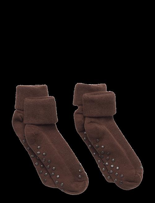 Minymo | Baby Rib Sock W. Abs (2-Pack) | 15\18