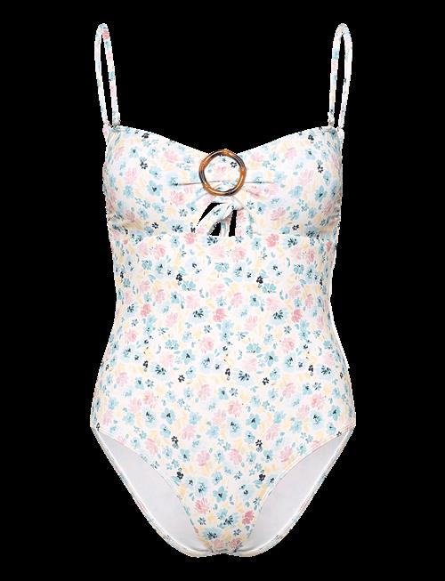 Malina | Mandy Bamboo-Ring Bandeau Swimsuit | XL