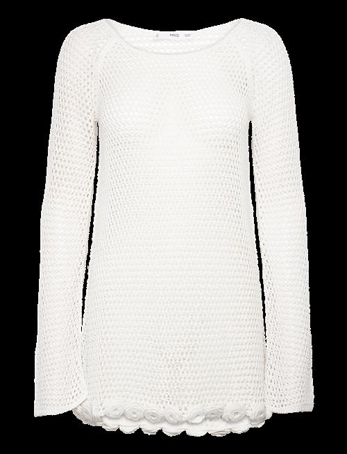 Mango | Floral Crochet Dress | L