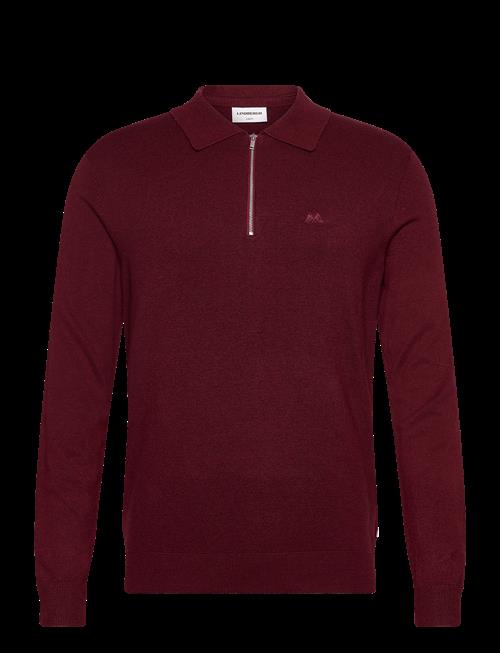 Lindbergh | Ecovero L/S Zip Polo | M
