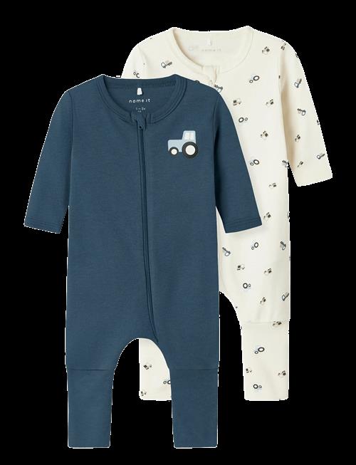 name it | Nbmnightsuit 2P Zip Ff Jet Tractor Noos | 56