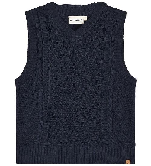 Minymo Vest - strik - Parisian Night