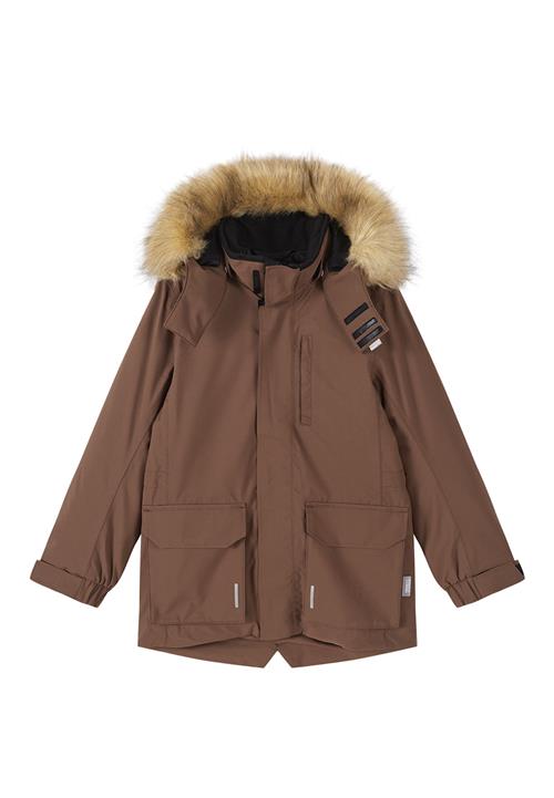 Reima Ajaton ReimaTec Vinterjakke Umber Brown  Umber Brown 104 cm  Brun  104 cm  Drenge, Piger