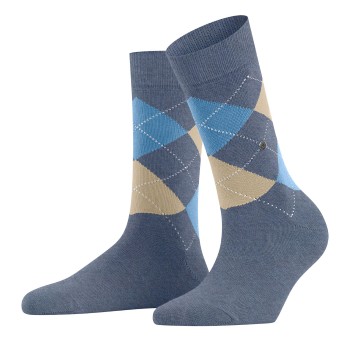 Burlington Strømper Queen Socks Jeansblå Str 36/41 Dame