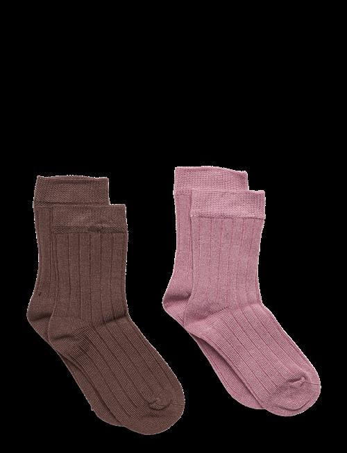 Minymo | Ankle Sock - Rib (2-Pack) | 31\34