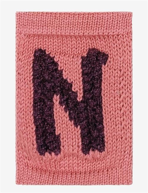Smallstuff | Knitted Letter N, Rose | ONE SIZE 10 cm